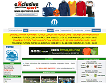 Tablet Screenshot of pomorskifutbol.pl